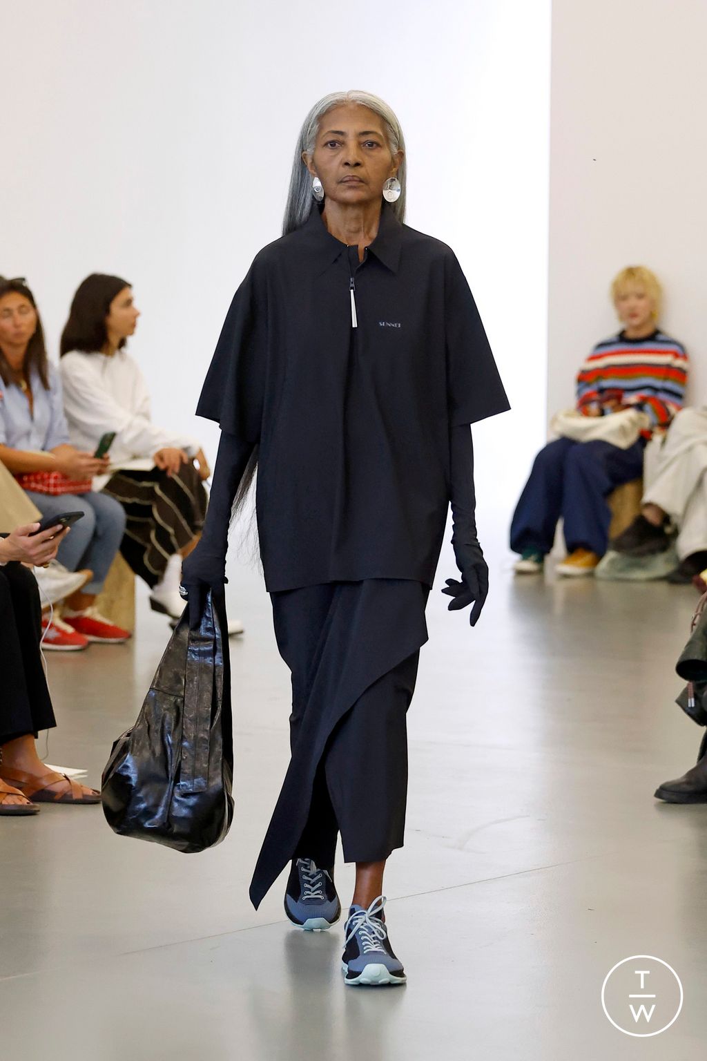 Fashion Week Milan Spring/Summer 2025 look 7 from the Sunnei collection womenswear
