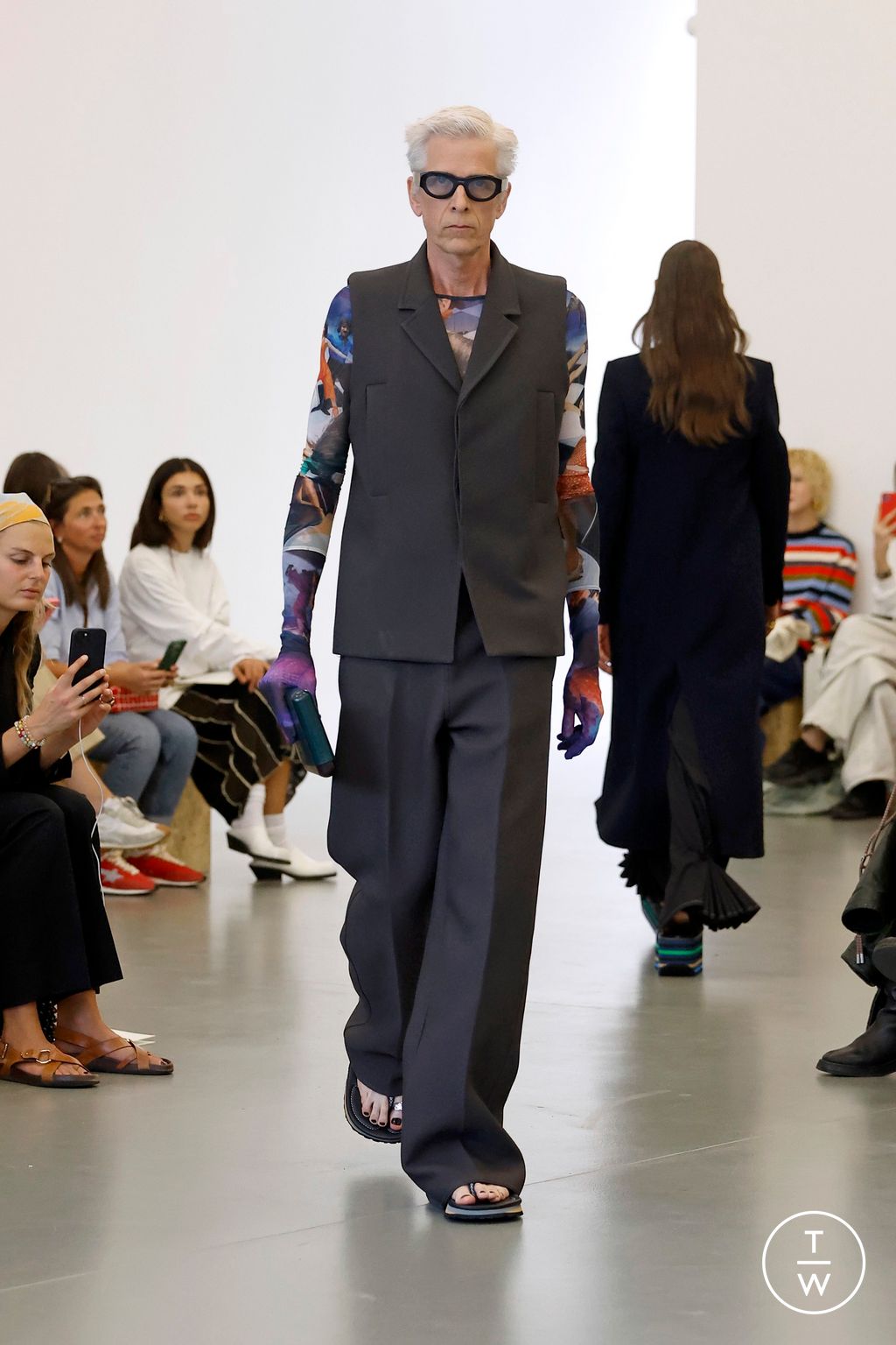 Fashion Week Milan Spring/Summer 2025 look 8 from the Sunnei collection womenswear