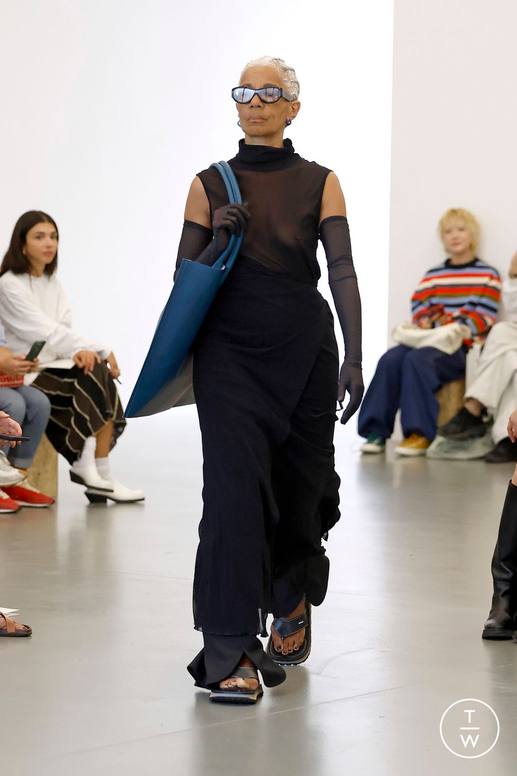 Fashion Week Milan Spring/Summer 2025 look 9 from the Sunnei collection womenswear