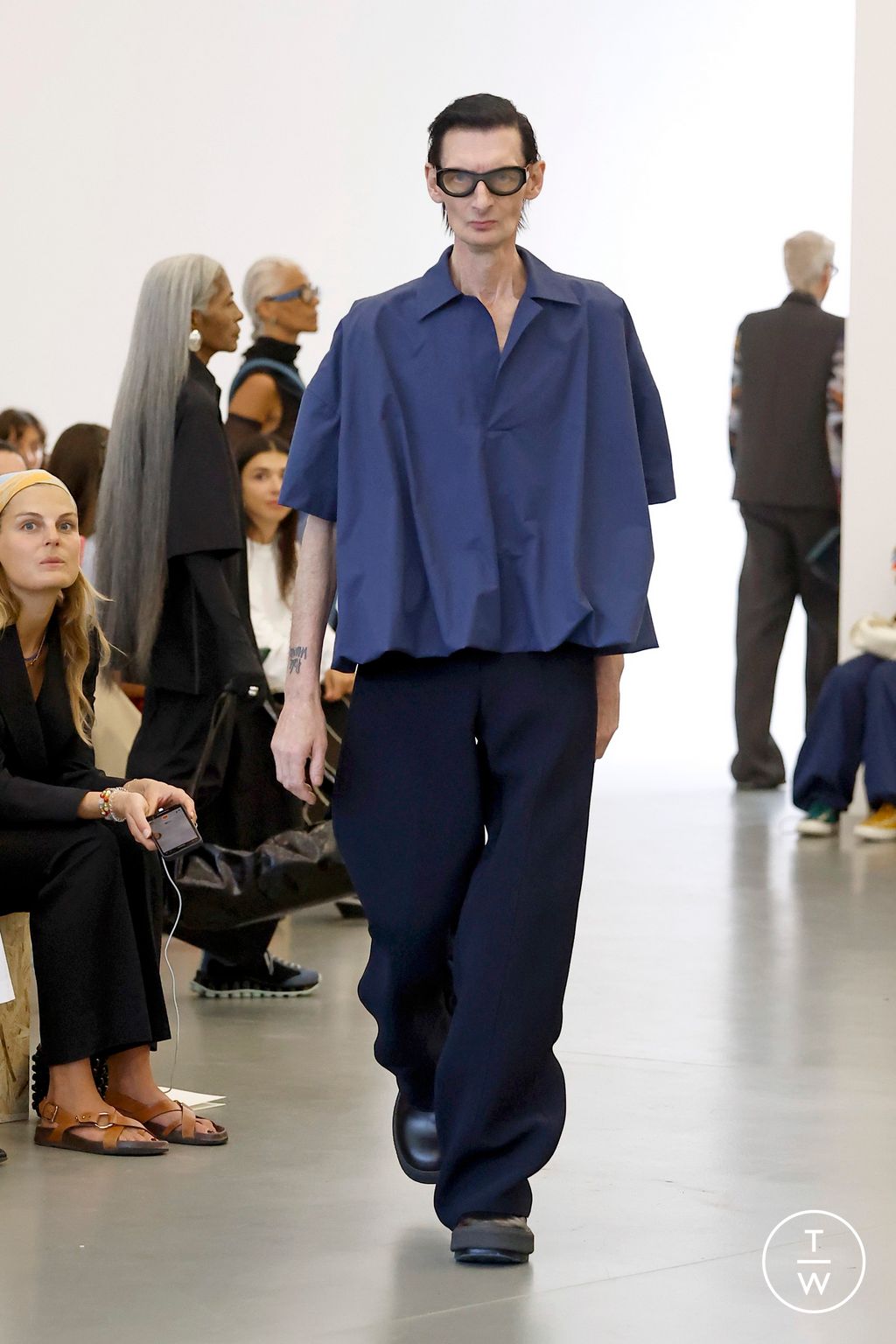 Fashion Week Milan Spring/Summer 2025 look 10 from the Sunnei collection womenswear