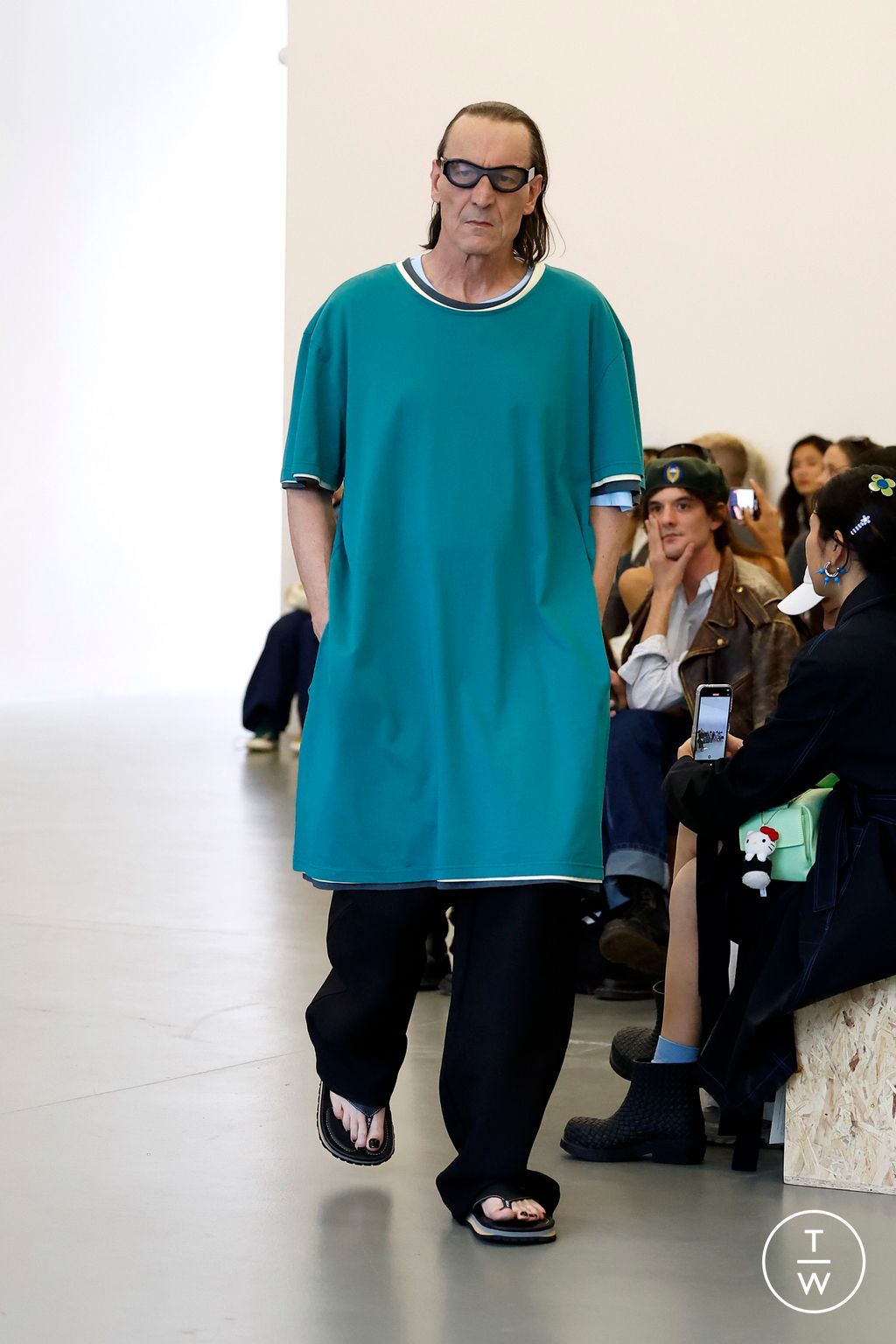 Fashion Week Milan Spring/Summer 2025 look 12 from the Sunnei collection womenswear