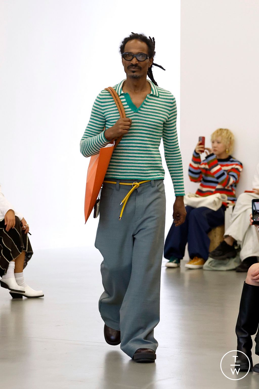 Fashion Week Milan Spring/Summer 2025 look 14 from the Sunnei collection womenswear