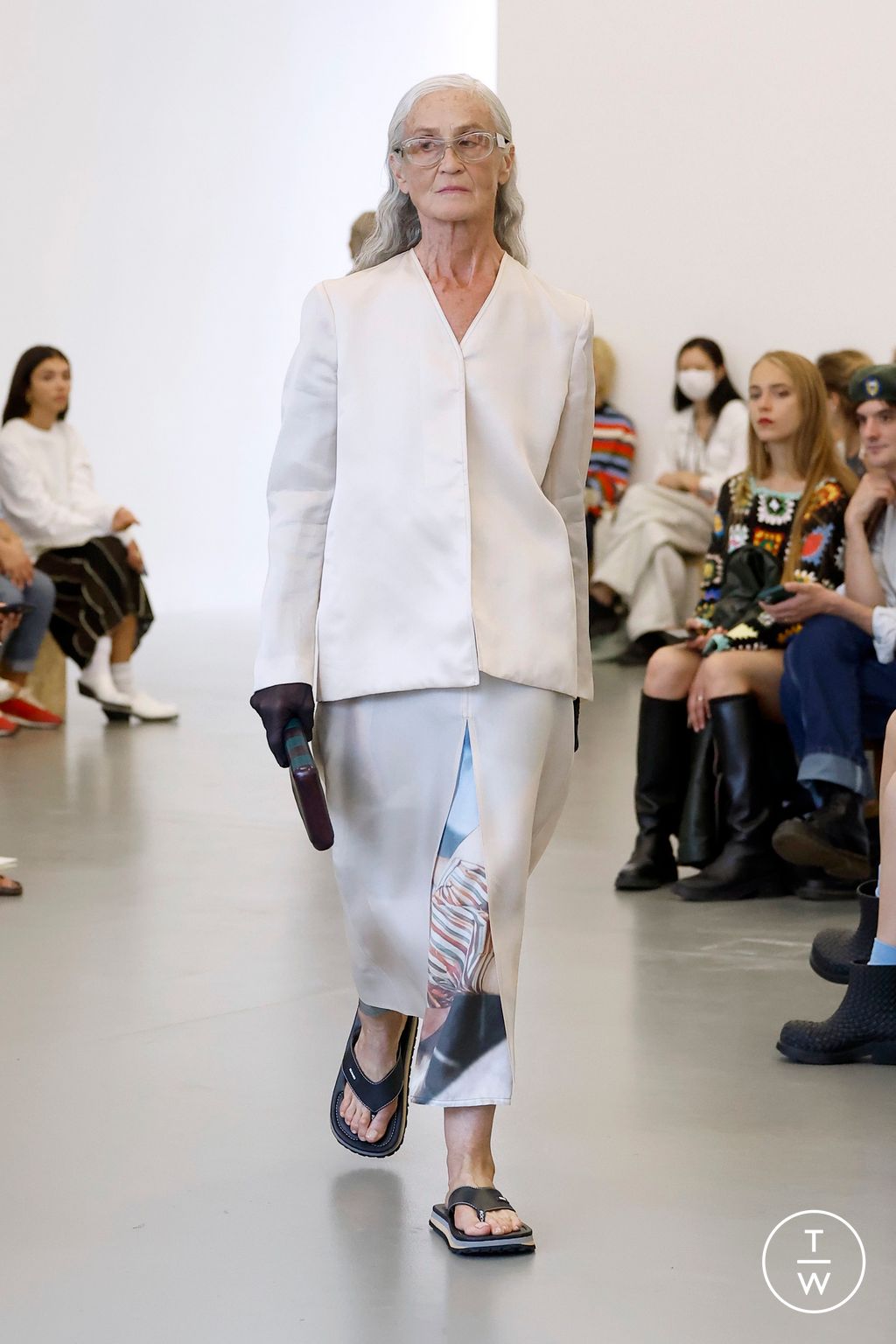Fashion Week Milan Spring/Summer 2025 look 20 from the Sunnei collection womenswear