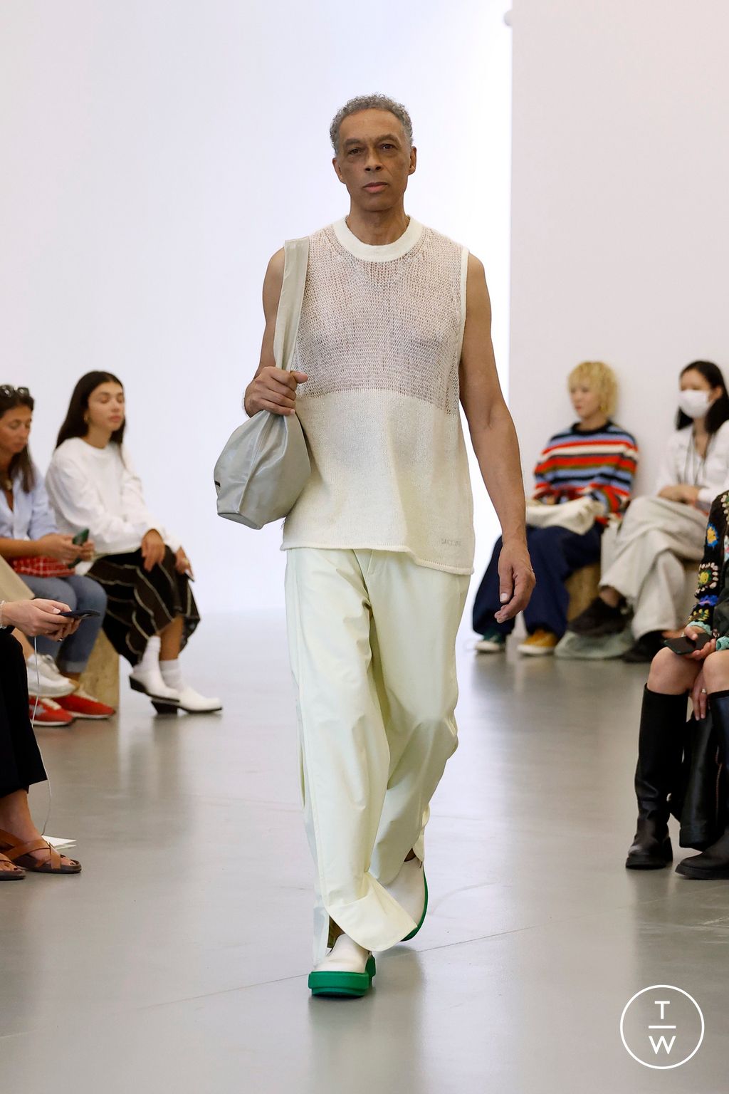 Fashion Week Milan Spring/Summer 2025 look 23 from the Sunnei collection womenswear