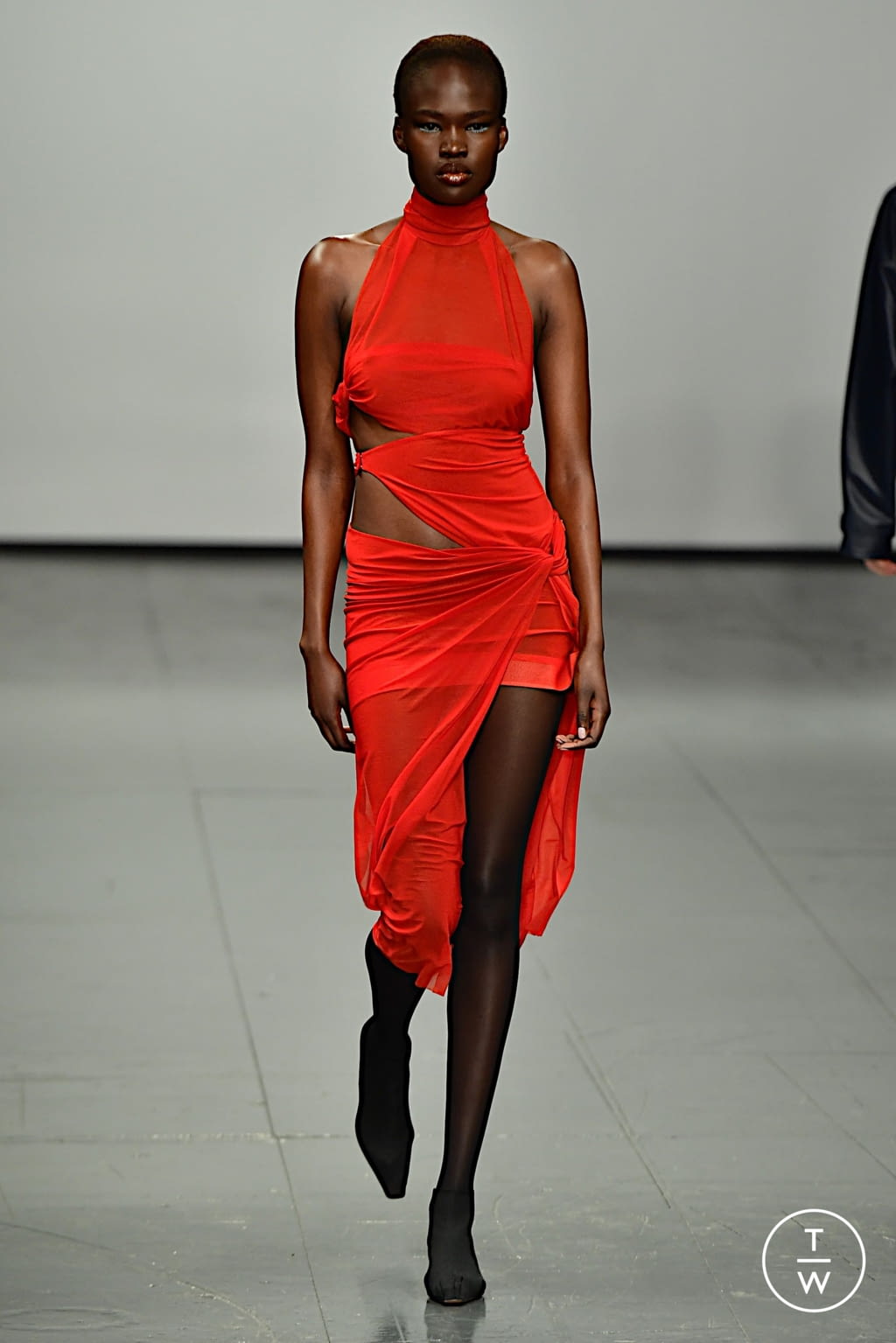 Fashion Week London Fall/Winter 2022 look 8 from the Supriya Lele collection womenswear