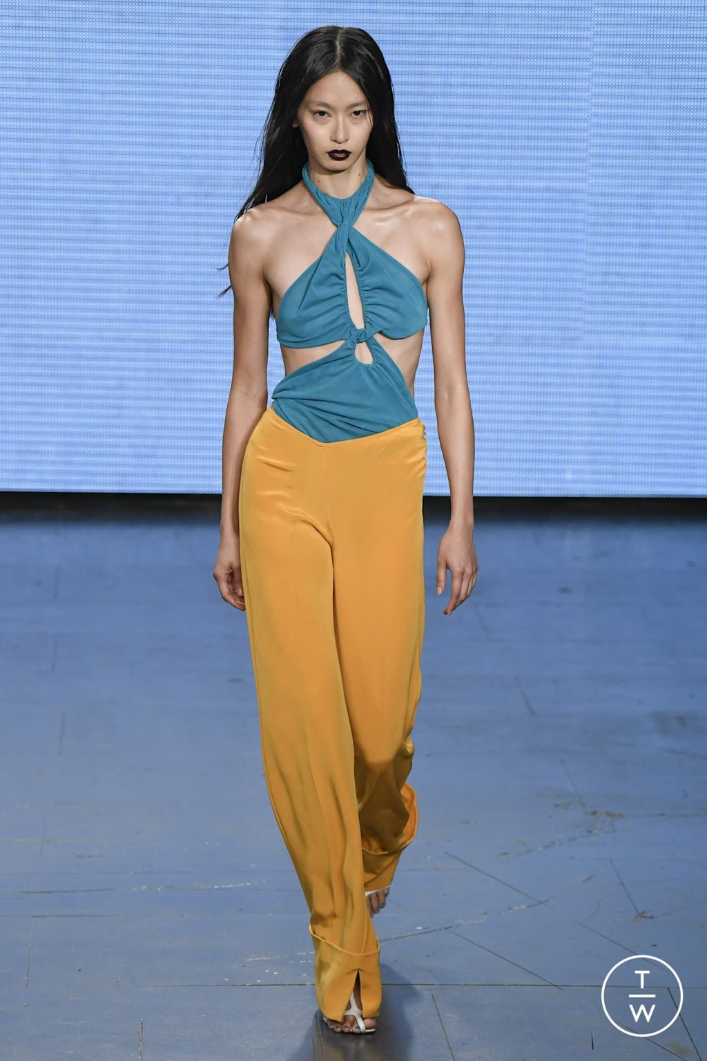 Fashion Week London Spring/Summer 2022 look 9 from the Supriya Lele collection 女装
