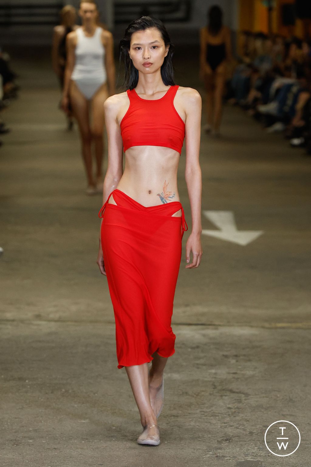 Fashion Week London Spring/Summer 2024 look 5 de la collection Supriya Lele womenswear