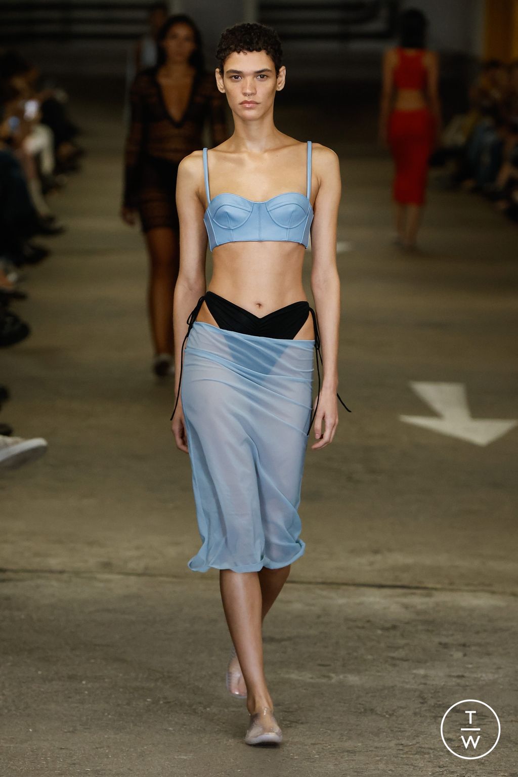 Fashion Week London Spring/Summer 2024 look 8 from the Supriya Lele collection 女装