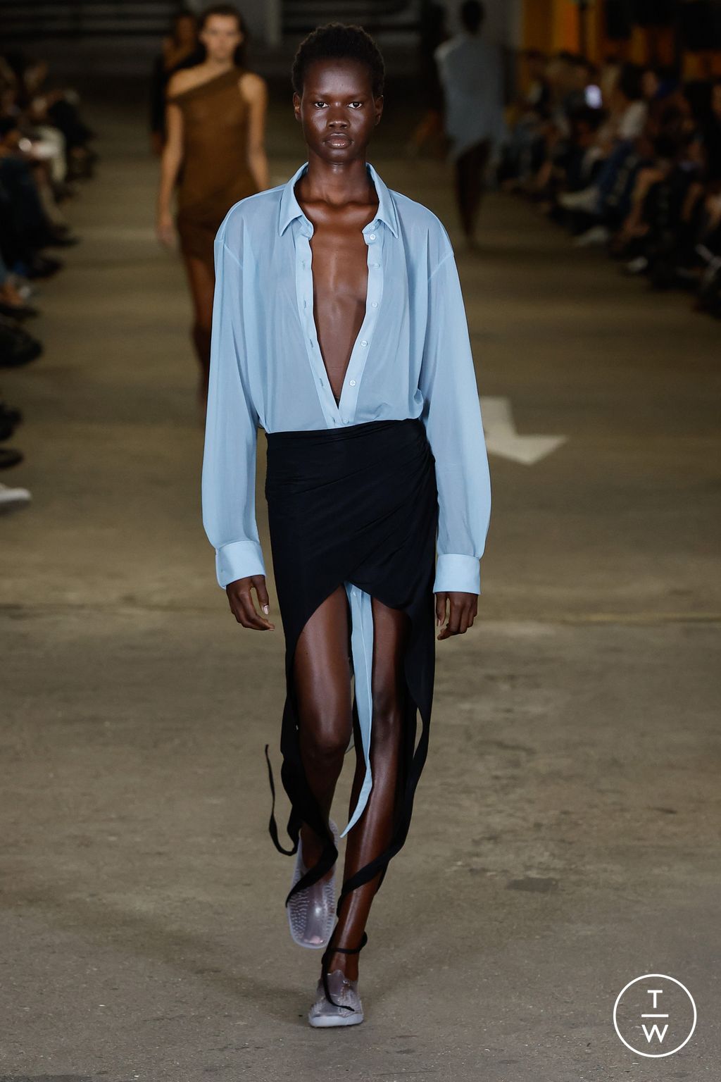Fashion Week London Spring/Summer 2024 look 12 from the Supriya Lele collection 女装