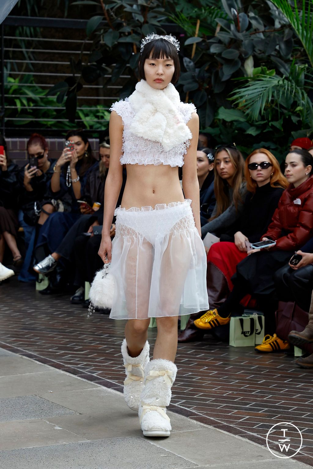 Fashion Week London Spring/Summer 2026 look 5 de la collection Susan Fang womenswear