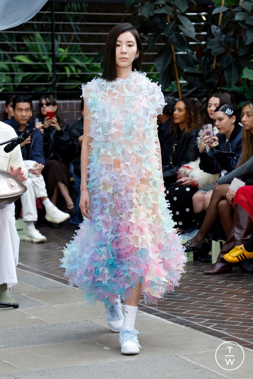 Fashion Week London Spring/Summer 2026 look 6 de la collection Susan Fang womenswear