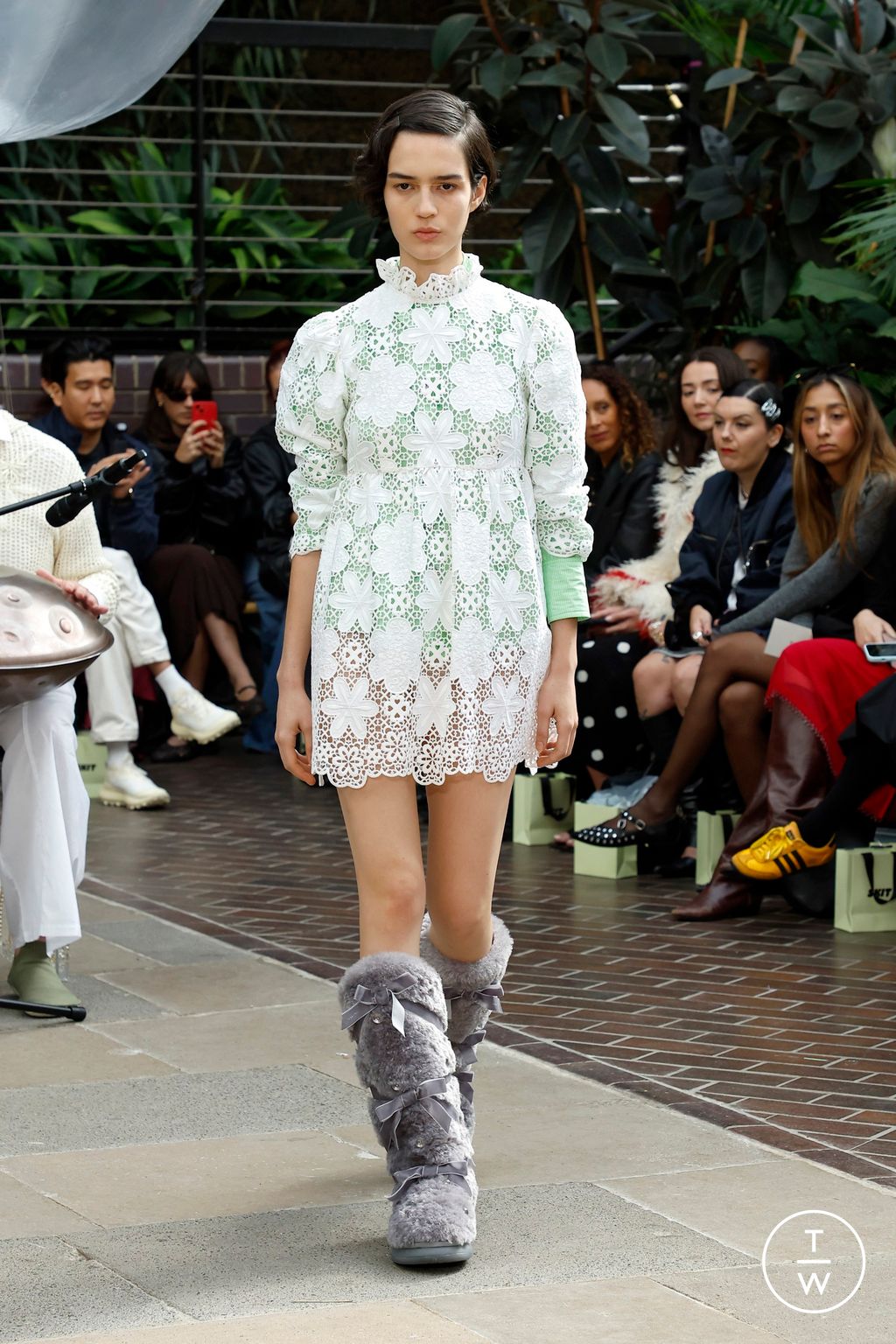 Fashion Week London Spring/Summer 2026 look 11 from the Susan Fang collection womenswear