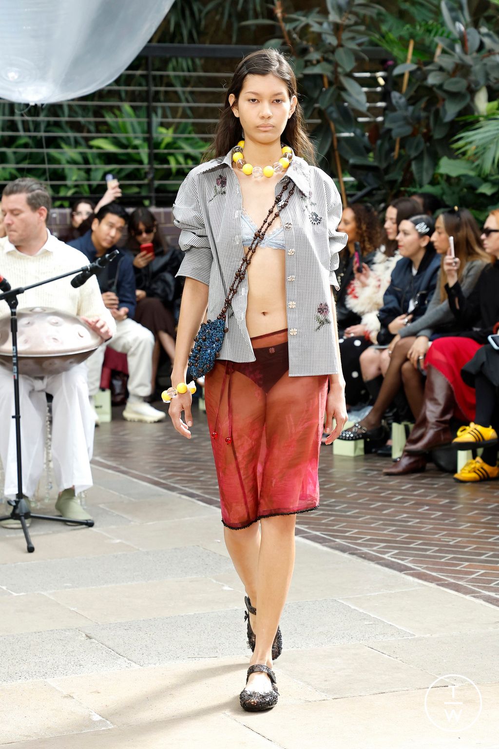 Fashion Week London Spring/Summer 2026 look 14 from the Susan Fang collection womenswear