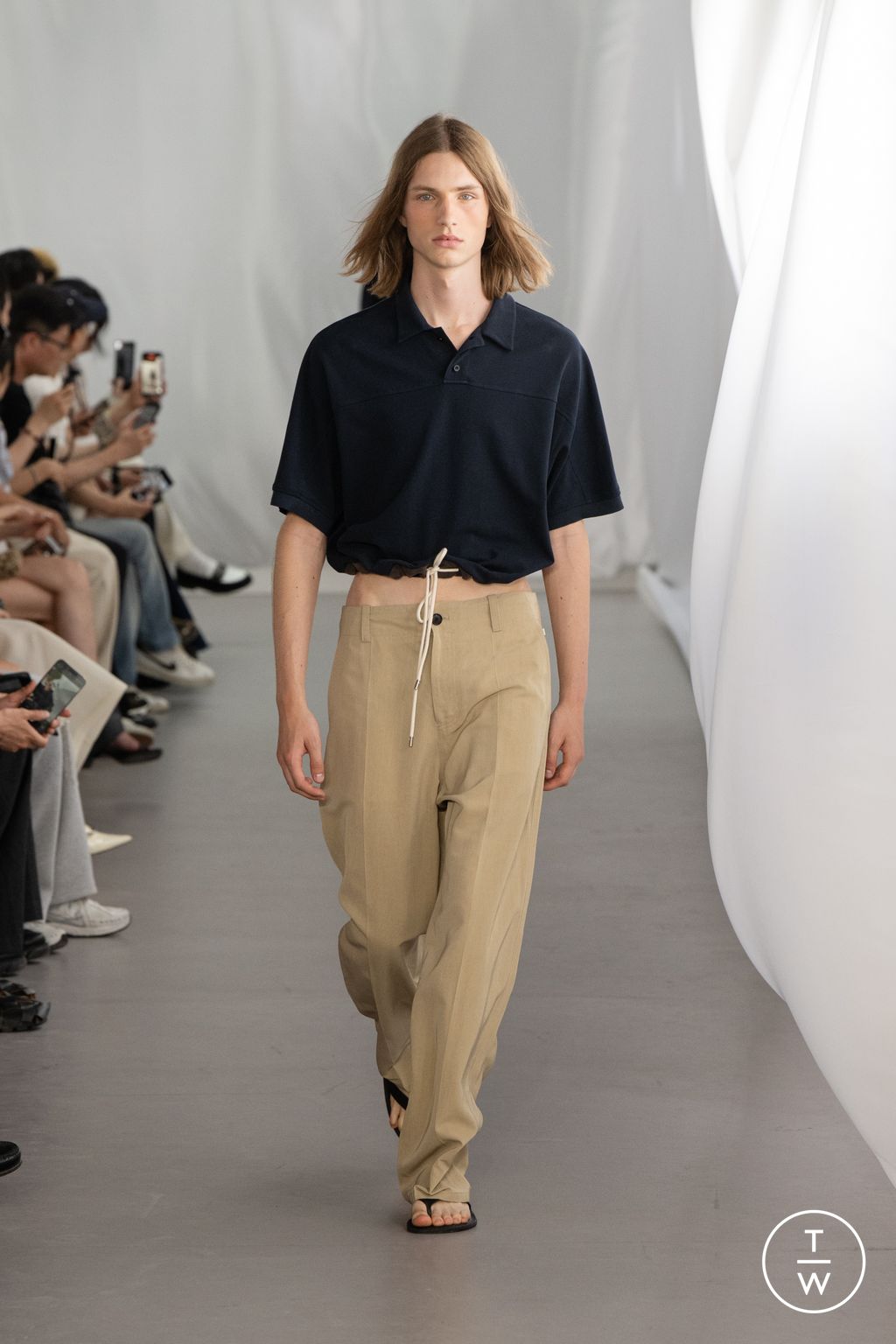Fashion Week Paris Spring/Summer 2026 look 38 from the System collection menswear