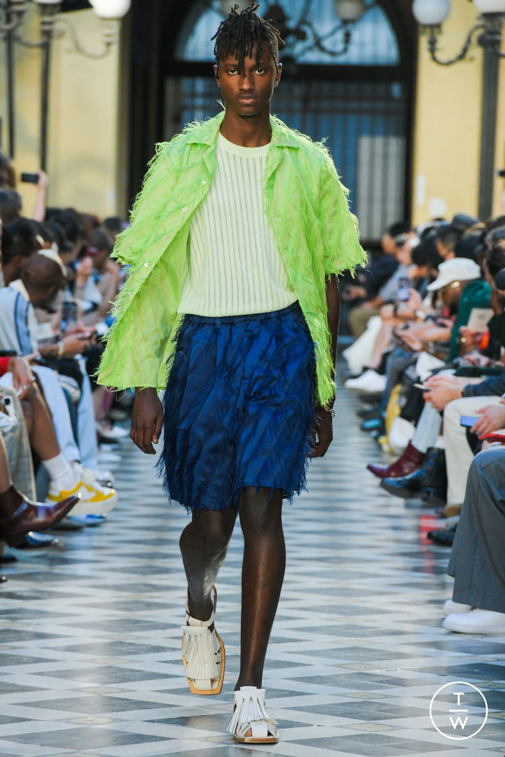 Fashion Week Paris Spring/Summer 2023 look 12 de la collection TAAKK menswear