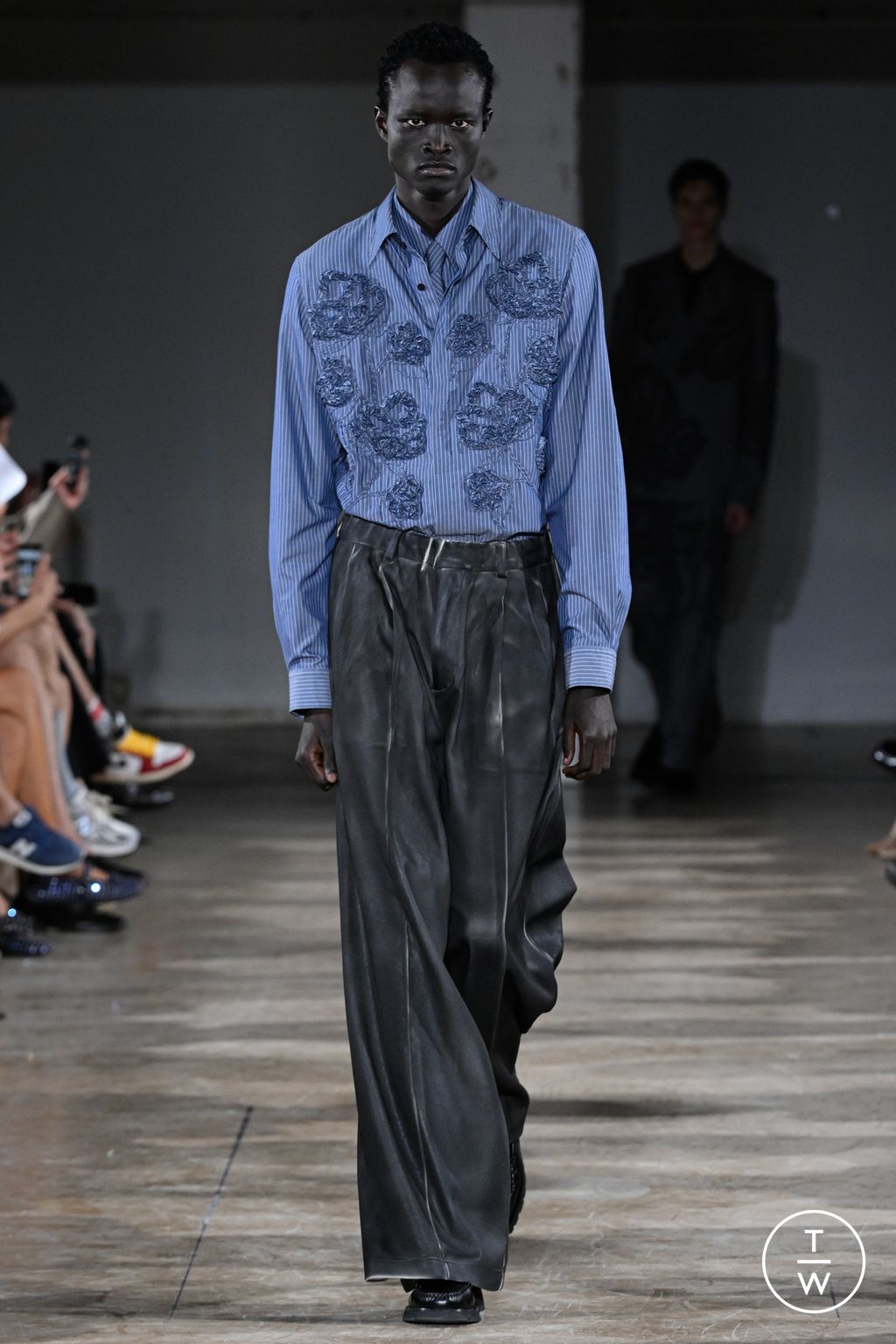 Fashion Week Paris Spring/Summer 2026 look 1 from the TAAKK collection menswear