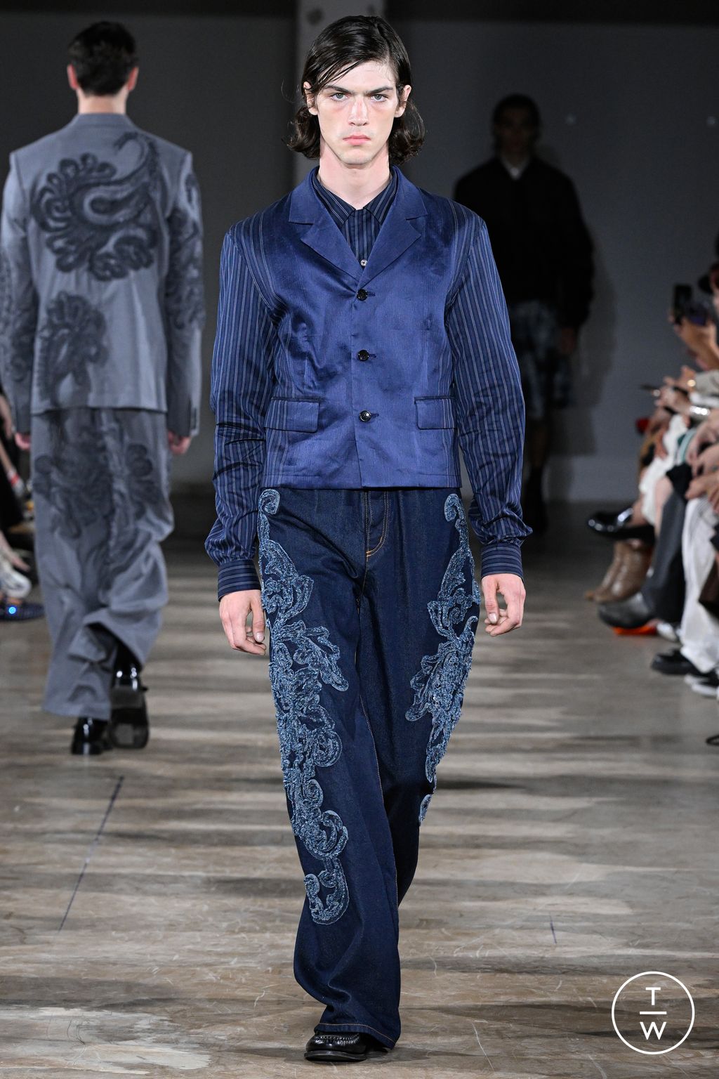 Fashion Week Paris Spring/Summer 2026 look 3 from the TAAKK collection menswear