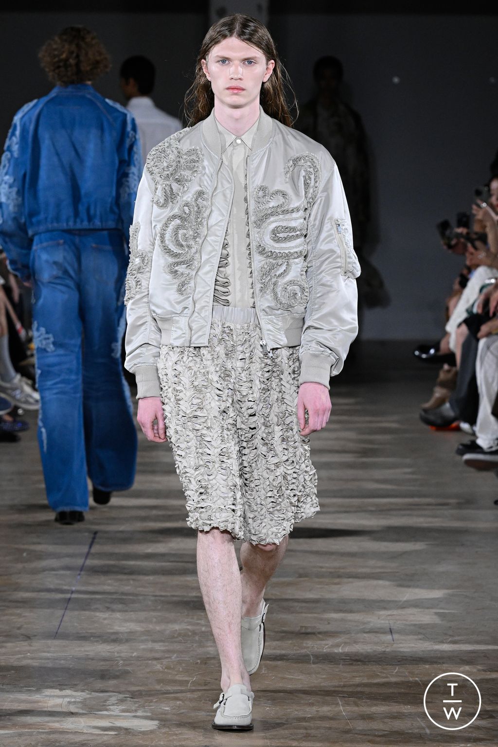 Fashion Week Paris Spring/Summer 2026 look 10 from the TAAKK collection menswear