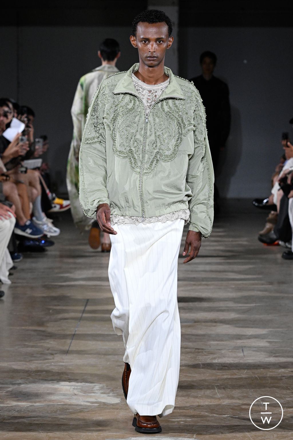 Fashion Week Paris Spring/Summer 2026 look 12 from the TAAKK collection menswear