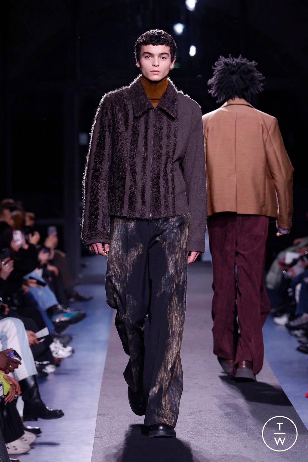 Fashion Week Paris Fall/Winter 2025 look 6 from the TAAKK collection menswear