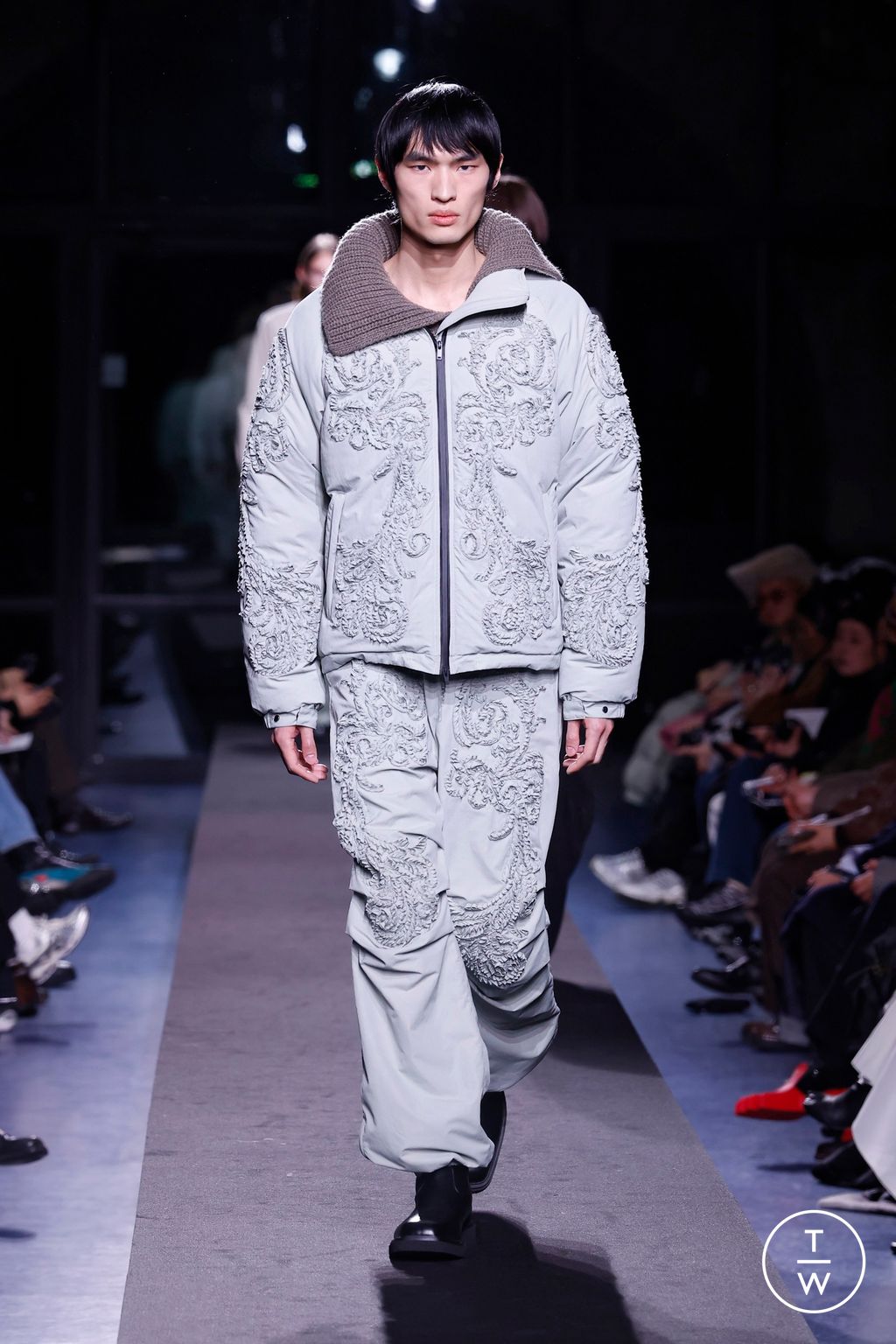 Fashion Week Paris Fall/Winter 2025 look 23 from the TAAKK collection menswear