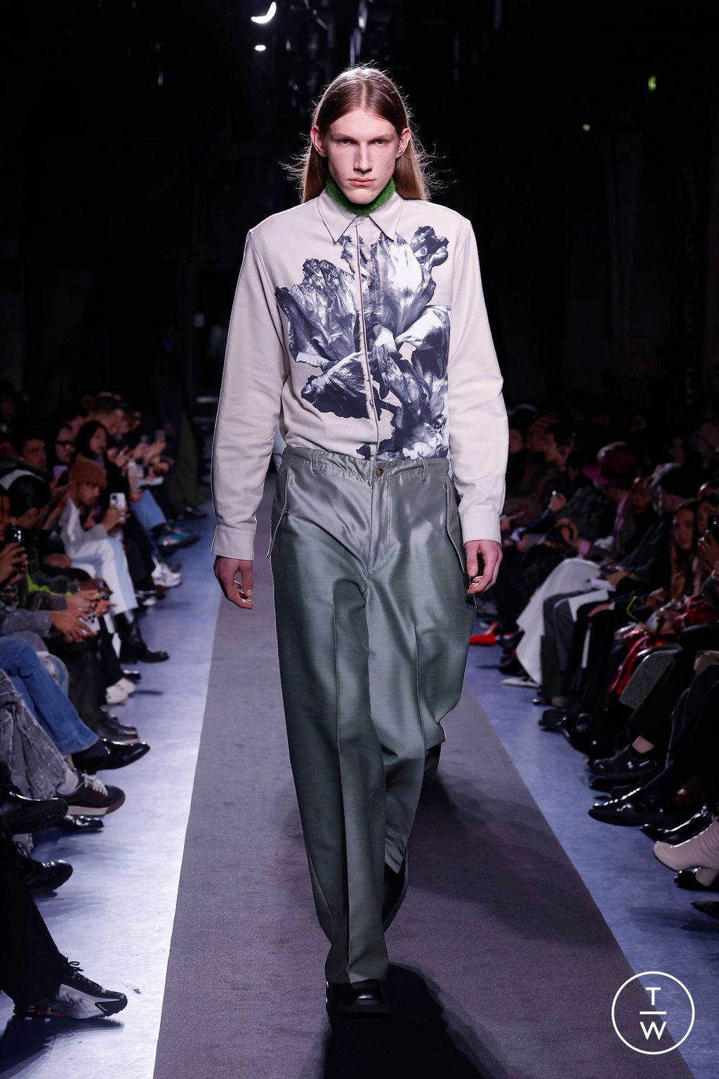 Fashion Week Paris Fall/Winter 2025 look 24 from the TAAKK collection menswear