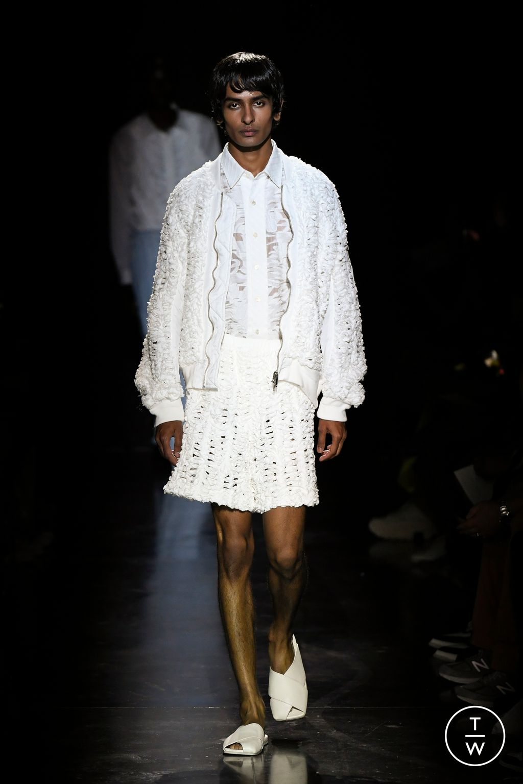 Fashion Week Paris Spring/Summer 2024 look 2 from the TAAKK collection menswear