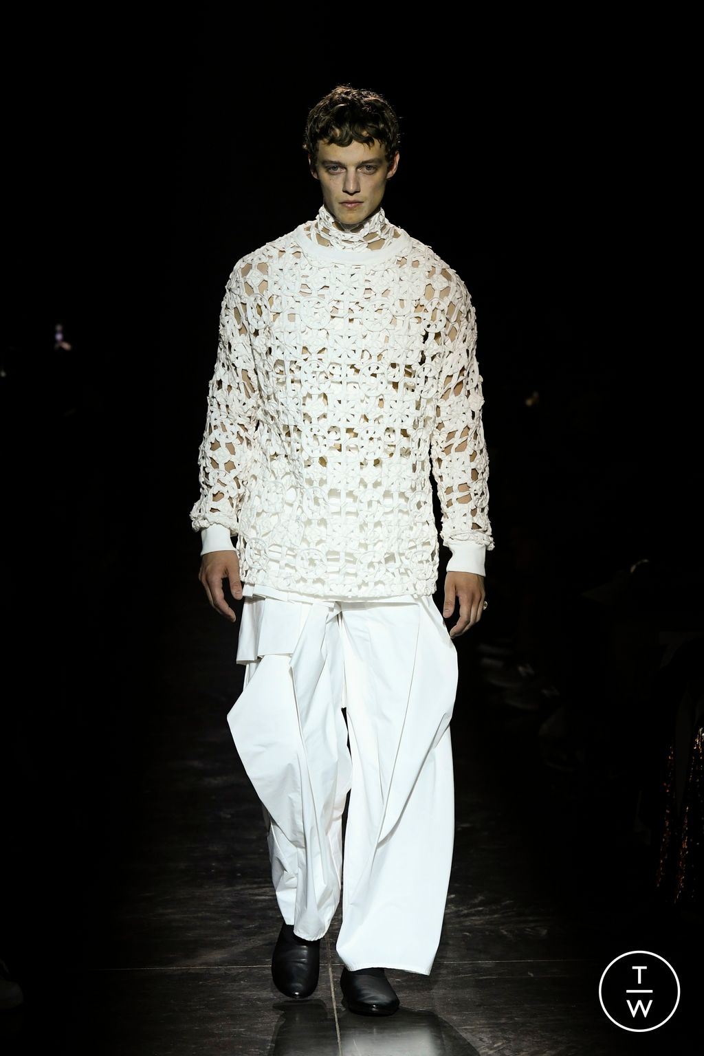 Fashion Week Paris Spring/Summer 2024 look 4 de la collection TAAKK menswear