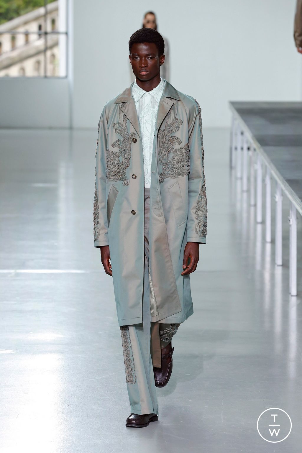 Fashion Week Paris Spring-Summer 2025 look 4 from the TAAKK collection menswear