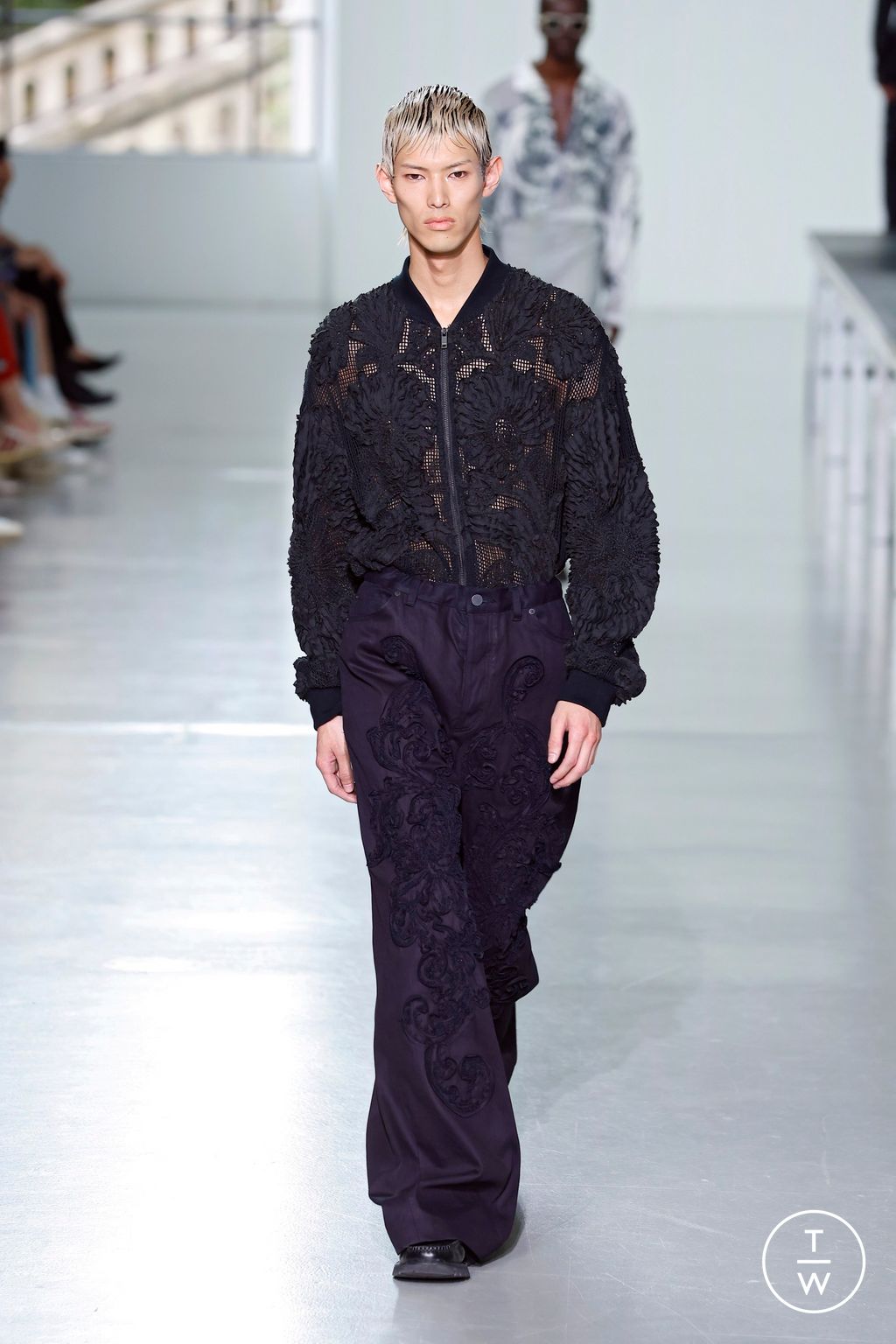 Fashion Week Paris Spring-Summer 2025 look 12 from the TAAKK collection menswear