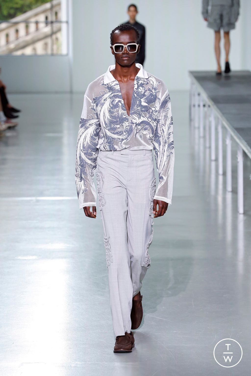 Fashion Week Paris Spring-Summer 2025 look 13 from the TAAKK collection menswear