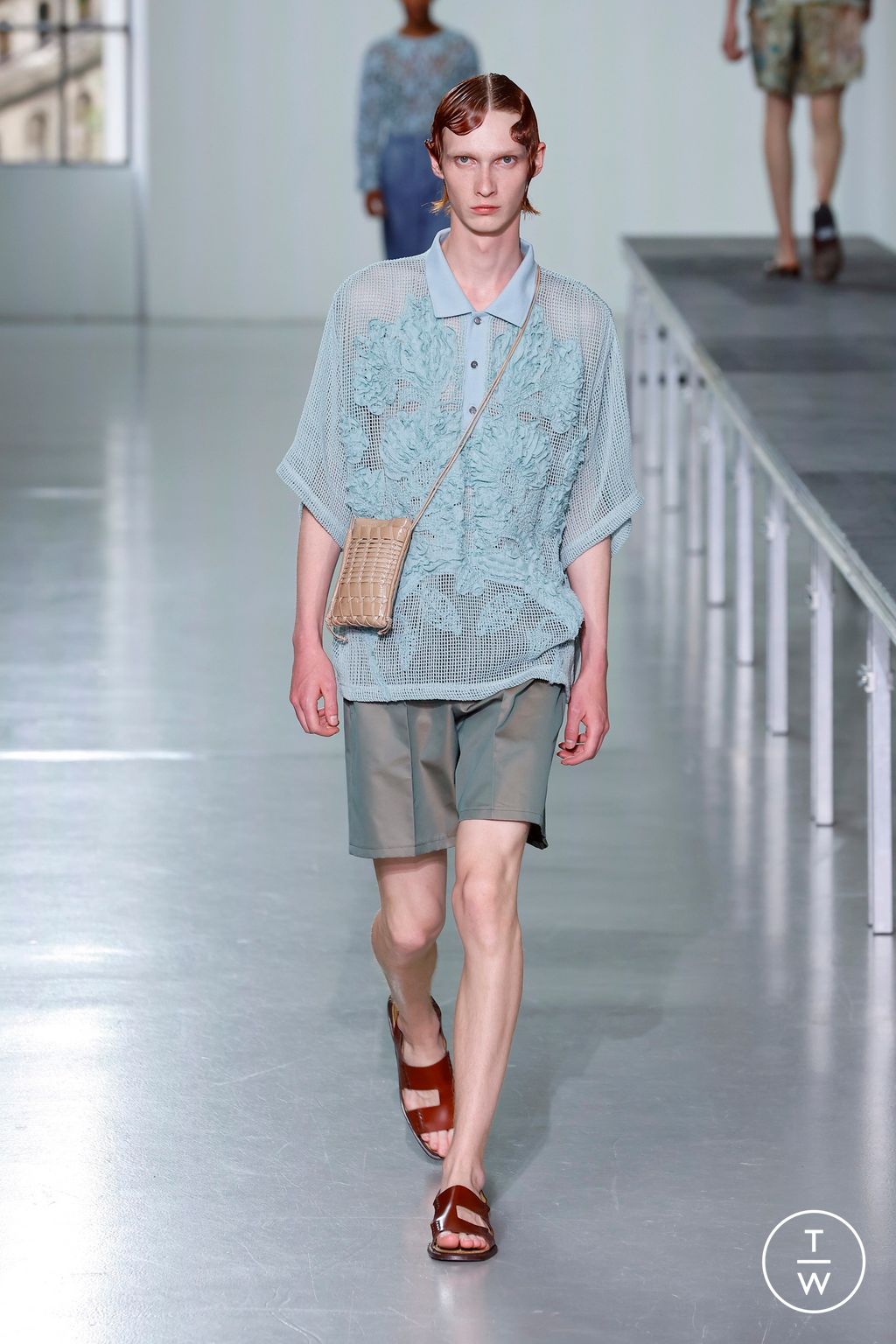 Fashion Week Paris Spring-Summer 2025 look 16 from the TAAKK collection menswear