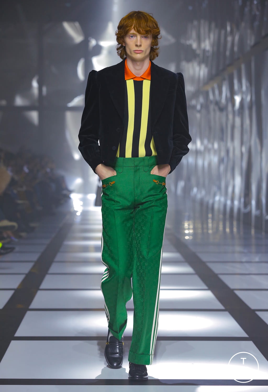 Fashion Week Milan Fall/Winter 2022 look 4 from the Gucci collection 女装