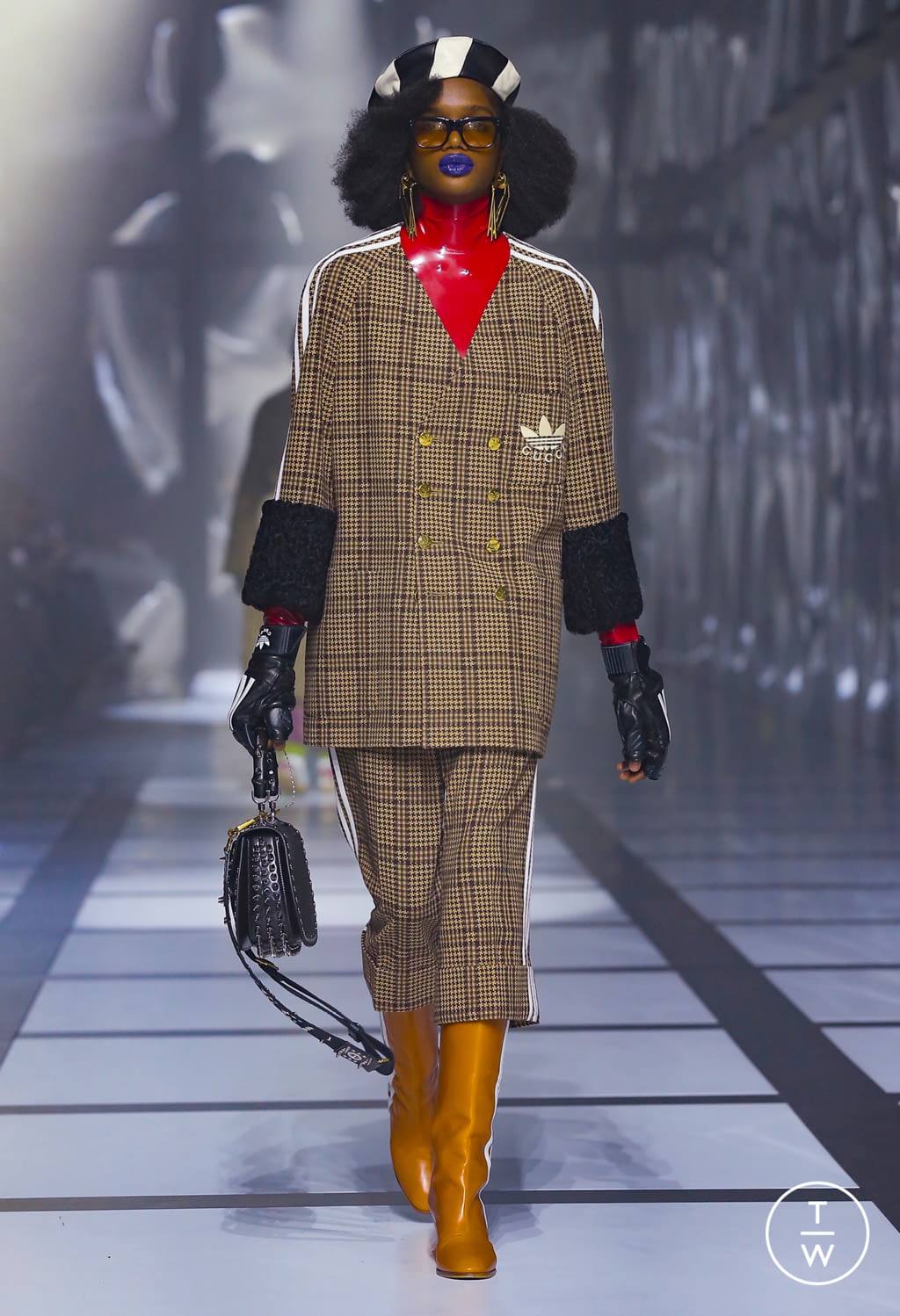 Fashion Week Milan Fall/Winter 2022 look 50 from the Gucci collection 女装