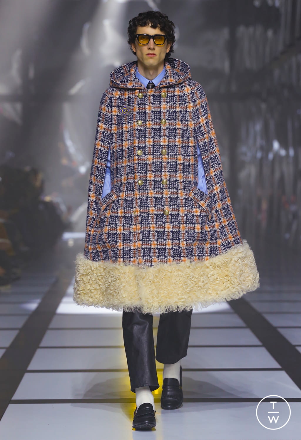Fashion Week Milan Fall/Winter 2022 look 58 from the Gucci collection 女装