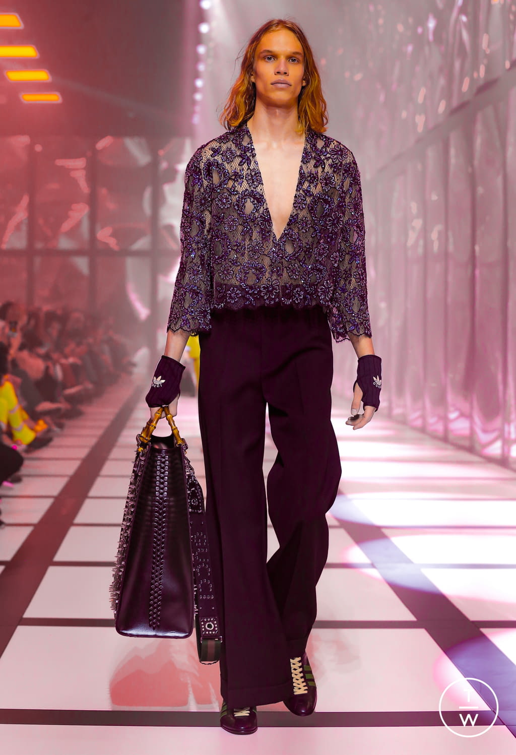 Fashion Week Milan Fall/Winter 2022 look 82 from the Gucci collection 女装