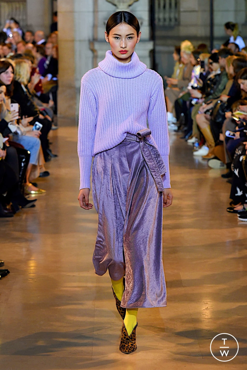 Fashion Week Paris Fall/Winter 2019 look 3 from the Talbot Runhof collection 女装