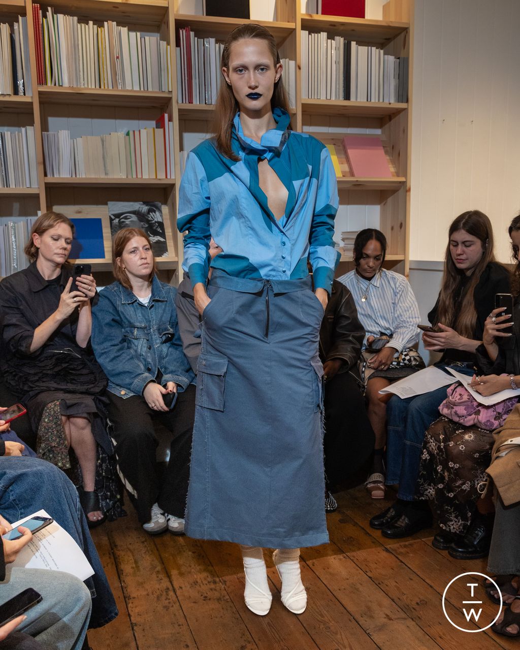 Fashion Week London Spring/Summer 2024 look 11 from the Talia Byre collection womenswear