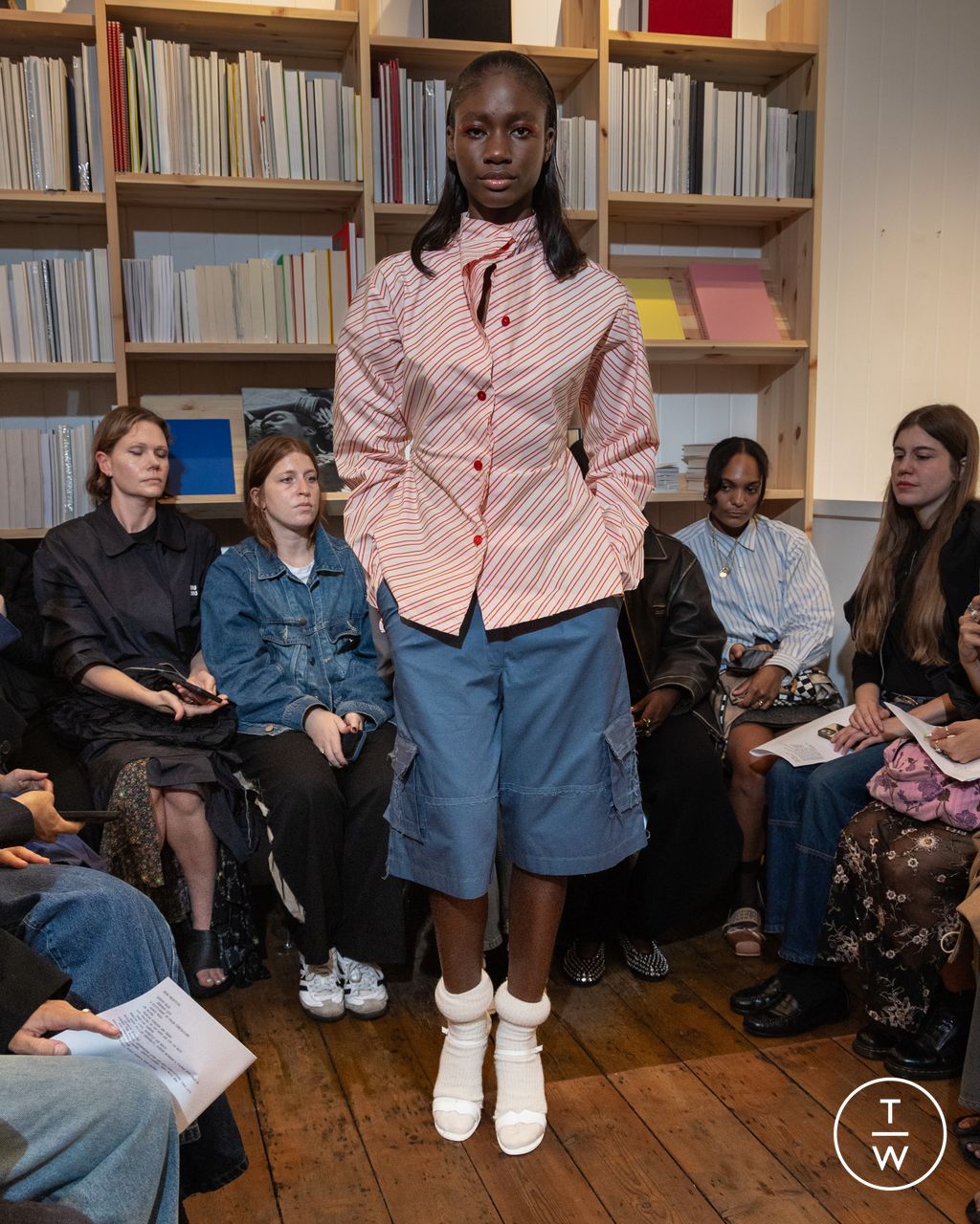 Fashion Week London Spring/Summer 2024 look 12 from the Talia Byre collection womenswear