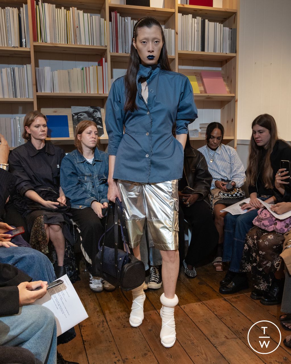 Fashion Week London Spring/Summer 2024 look 13 from the Talia Byre collection womenswear