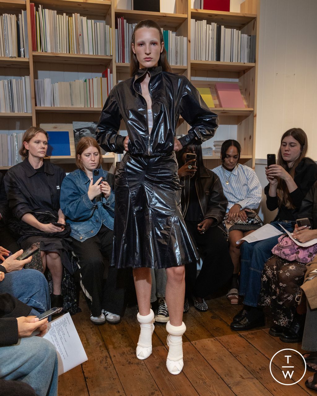 Fashion Week London Spring/Summer 2024 look 16 from the Talia Byre collection womenswear