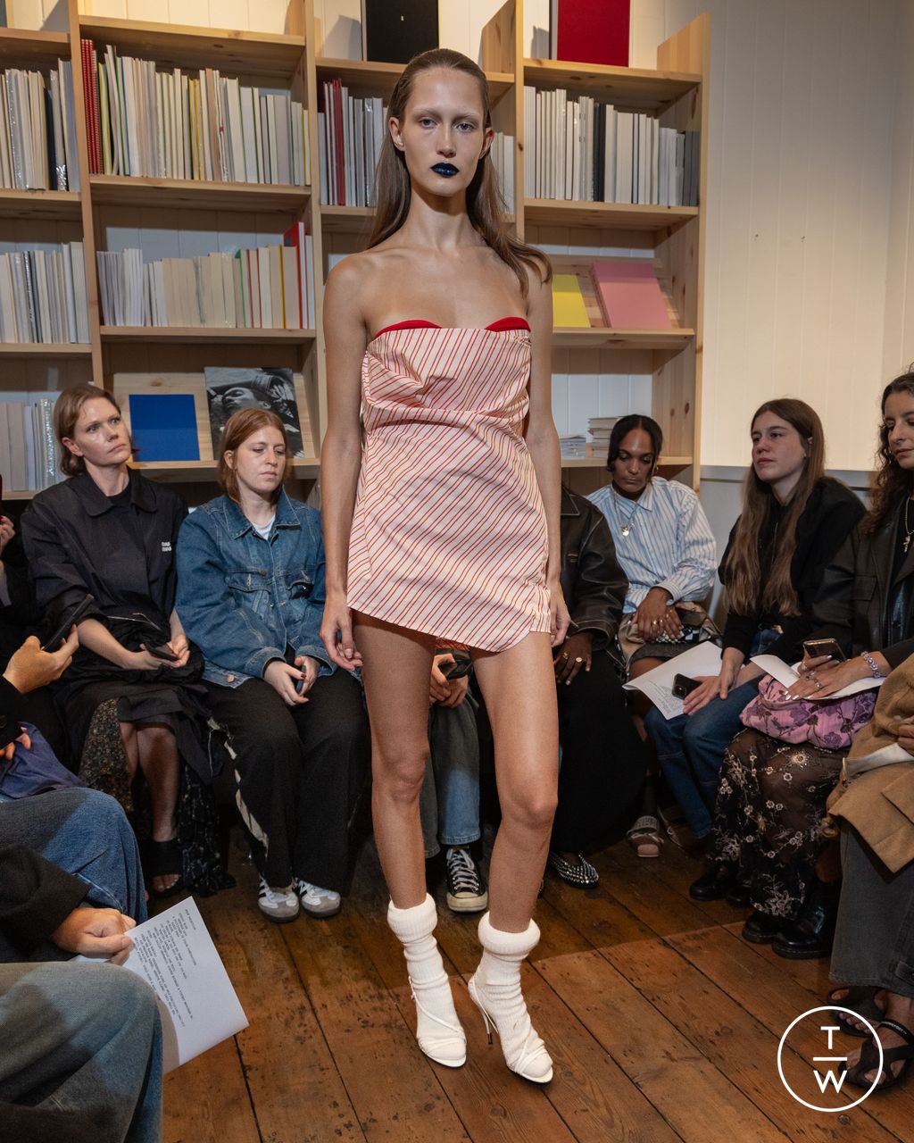 Fashion Week London Spring/Summer 2024 look 19 from the Talia Byre collection womenswear