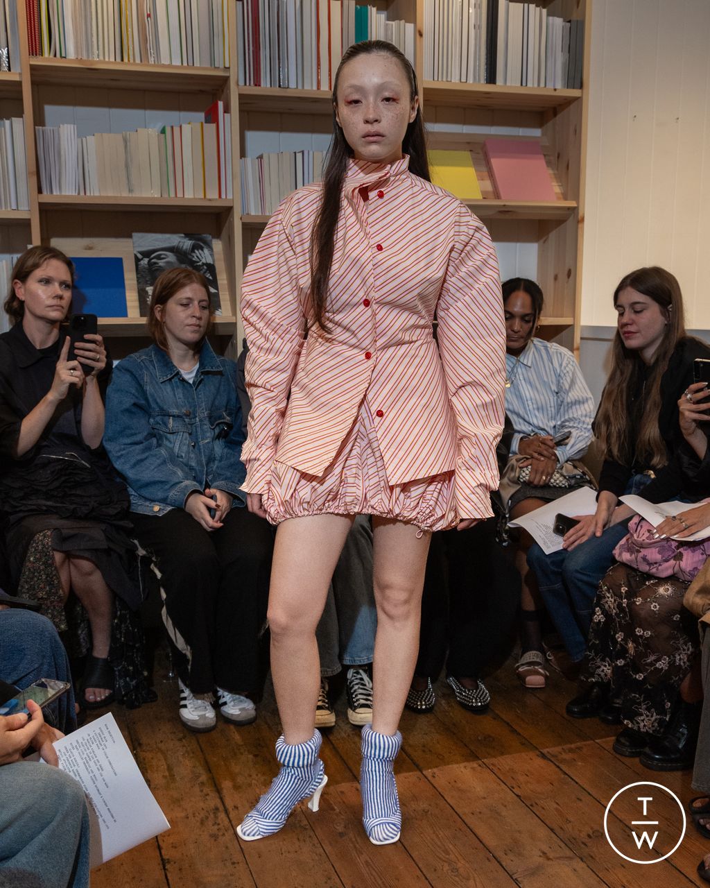 Fashion Week London Spring/Summer 2024 look 20 from the Talia Byre collection womenswear