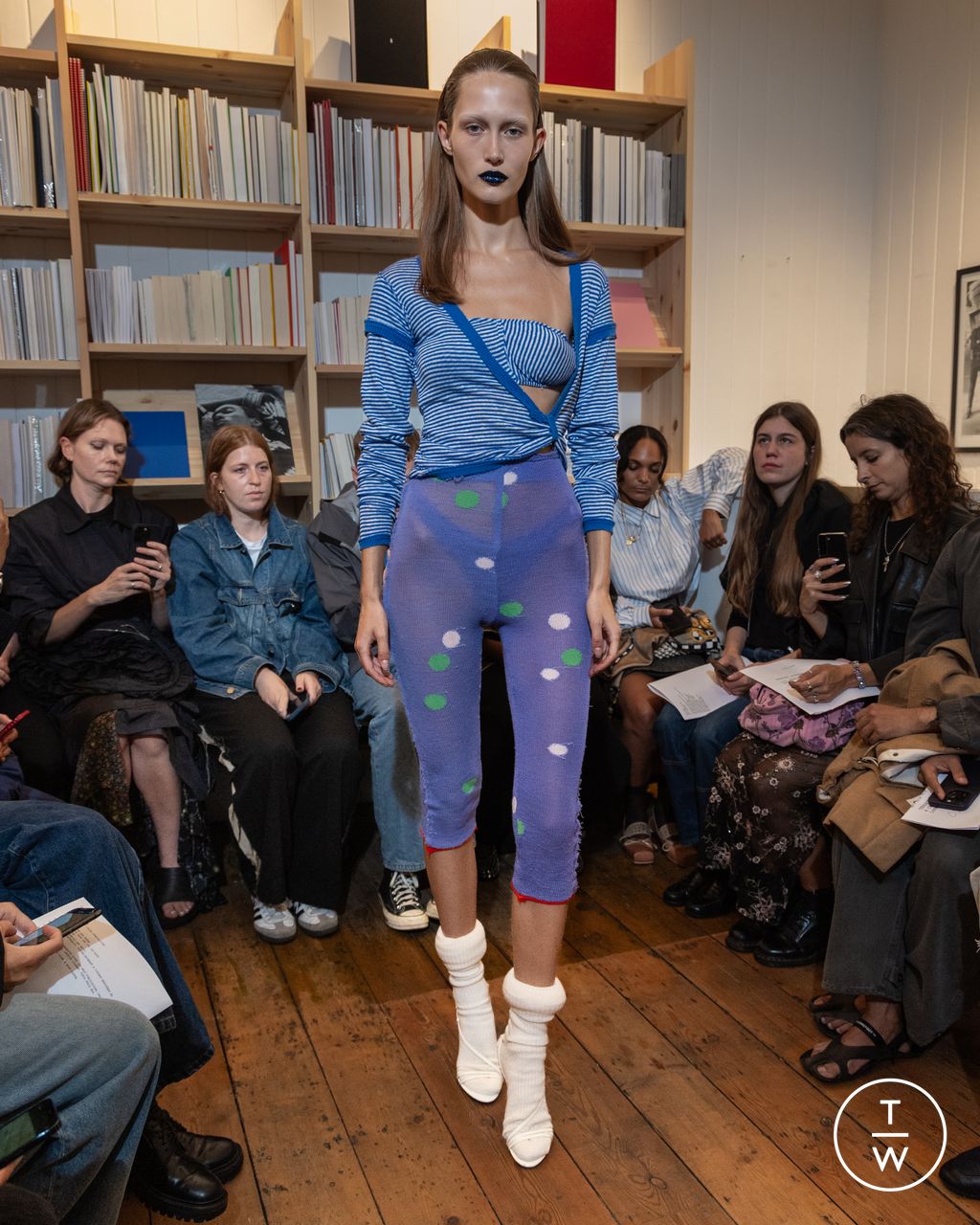 Fashion Week London Spring/Summer 2024 look 3 from the Talia Byre collection womenswear