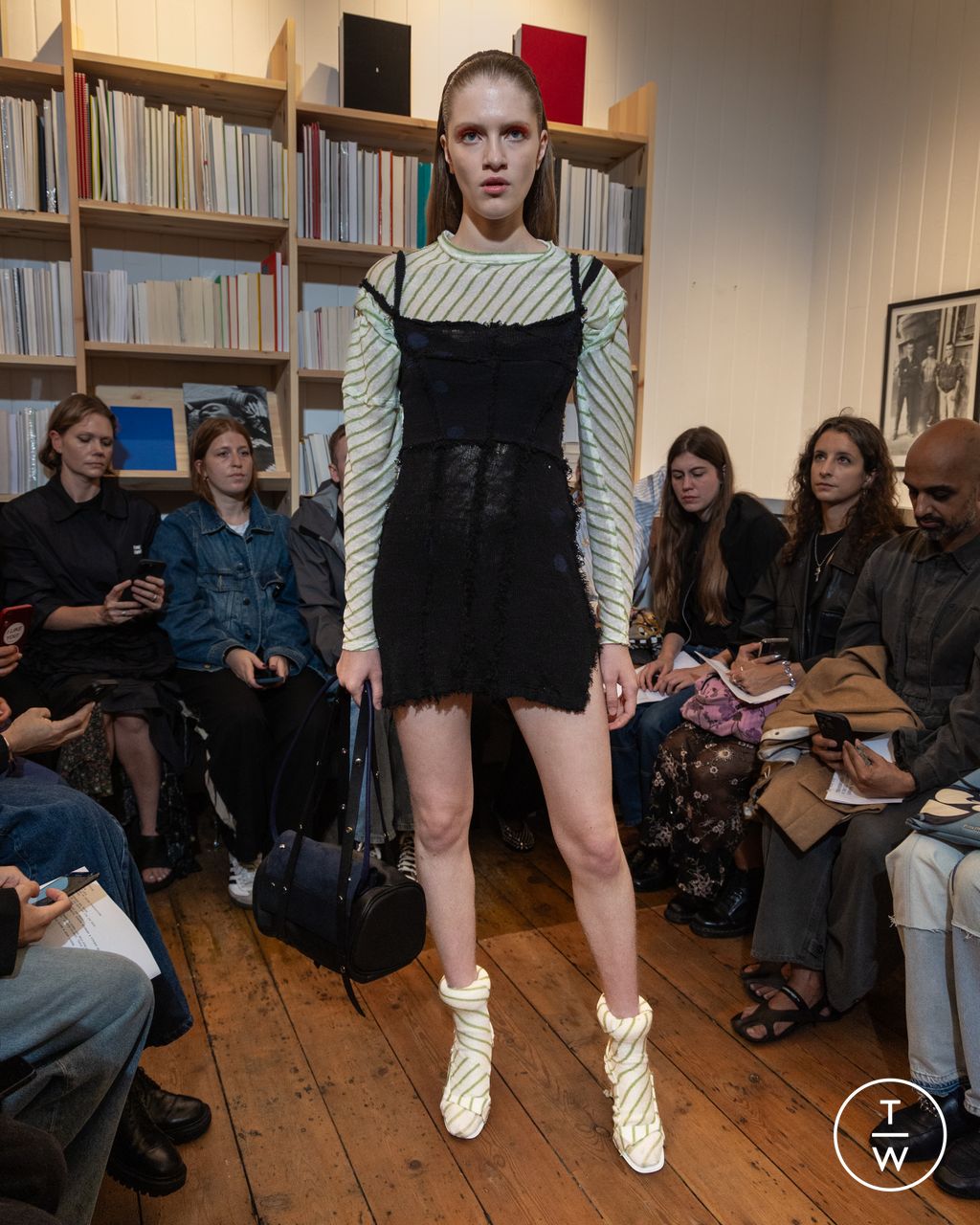 Fashion Week London Spring/Summer 2024 look 5 from the Talia Byre collection womenswear