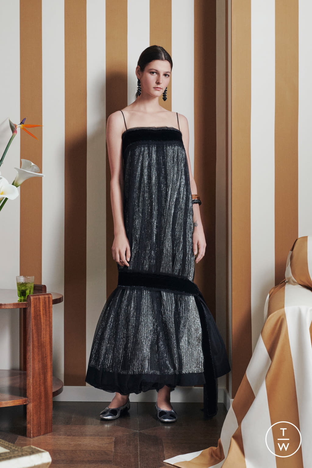 Fashion Week New York Resort 2022 look 13 de la collection Tory Burch womenswear