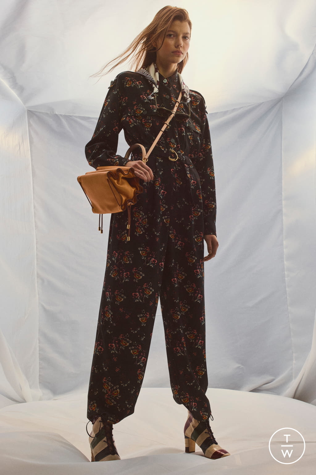 Fashion Week New York Pre-Fall 2020 look 20 from the Tory Burch collection womenswear