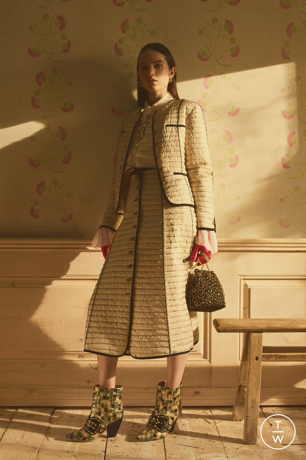 Fashion Week New York Resort 2020 look 17 from the Tory Burch collection womenswear