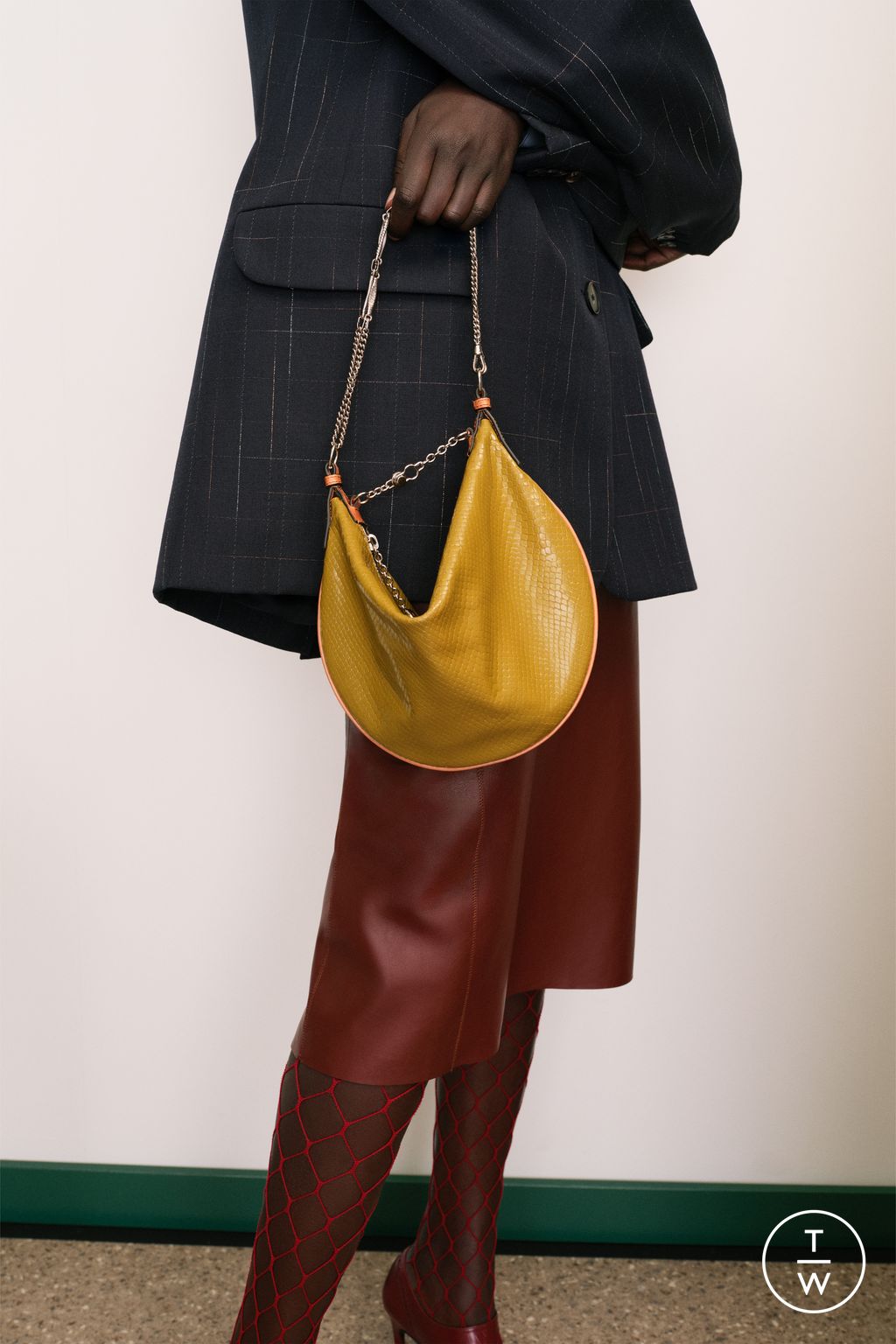 Fashion Week New York Resort 2026 look 10 from the Tory Burch collection womenswear accessories
