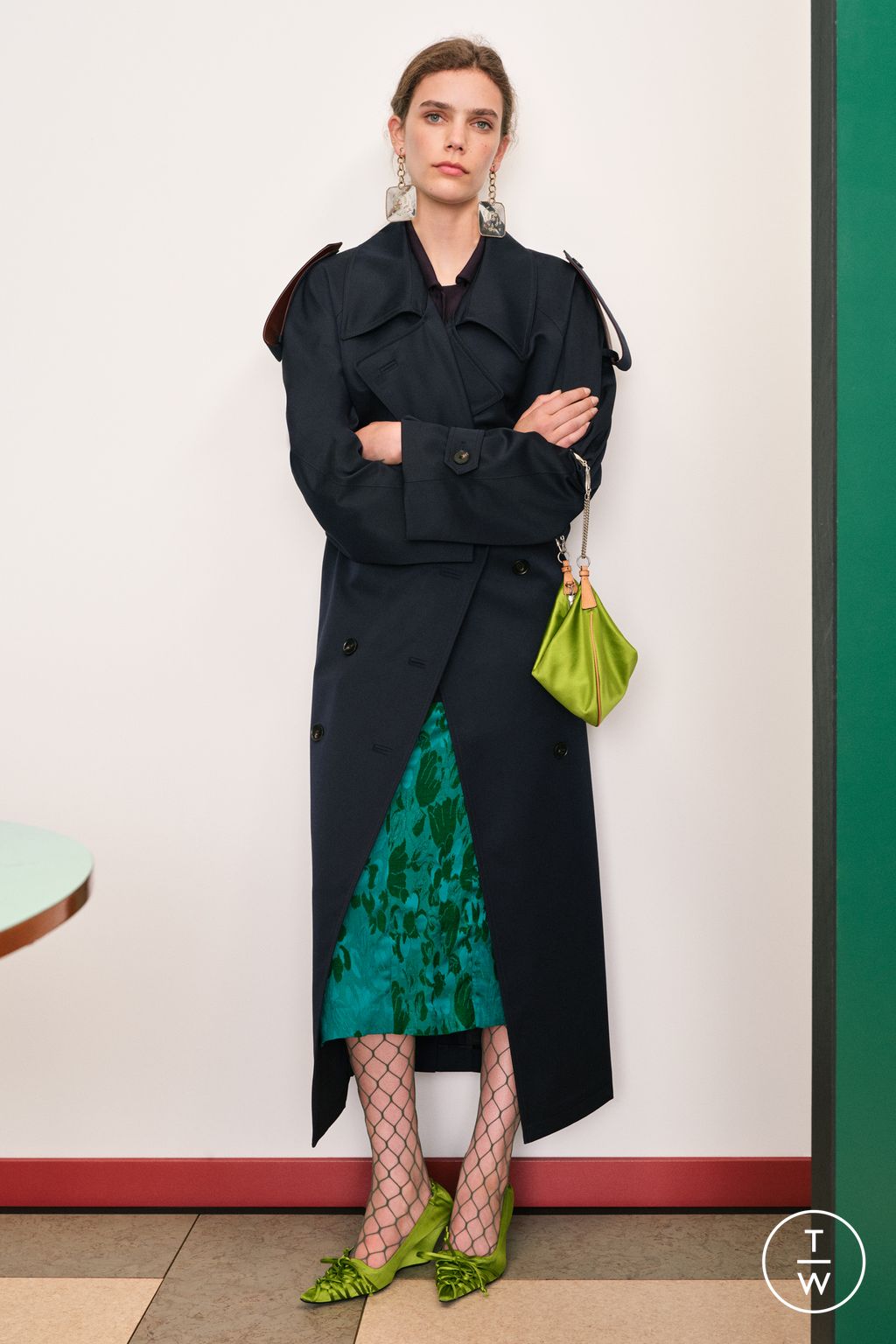 Fashion Week New York Resort 2026 look 24 from the Tory Burch collection 女装